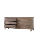 The Fox & Roe Maison 6 Drawer Dresser Sandblast Salvage Grey Finish