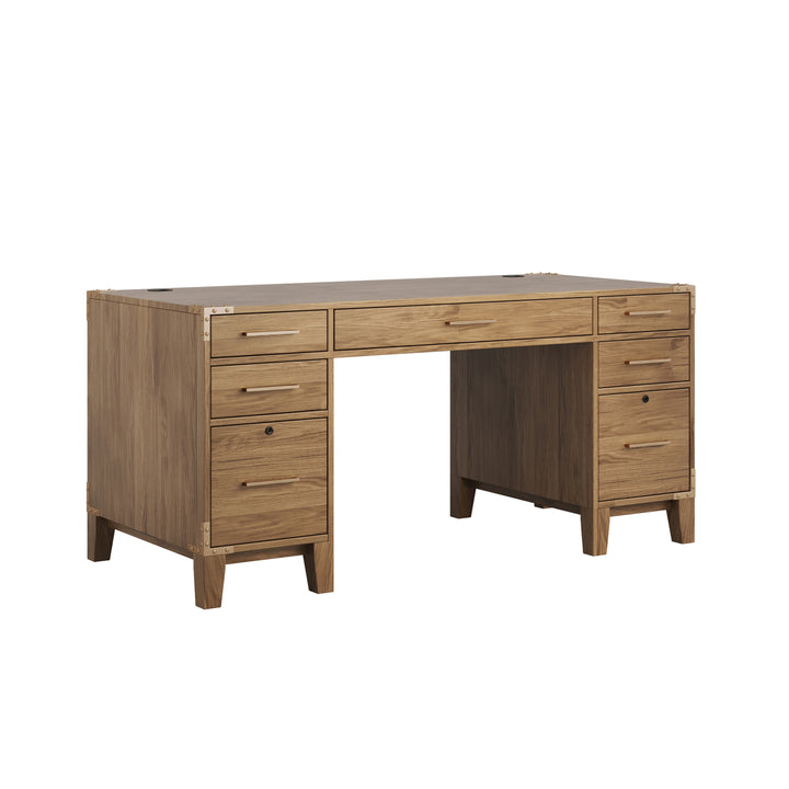 Mavin Amish Custom Furniture Saybrook Kneehole Desk