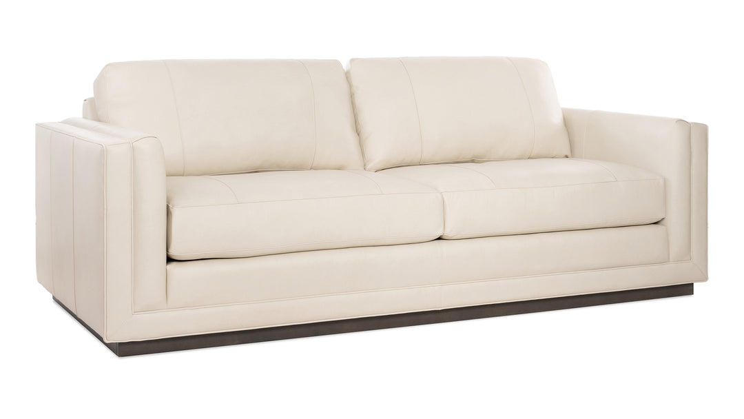 Smith Brothers SB220 Custom Leather Sofa