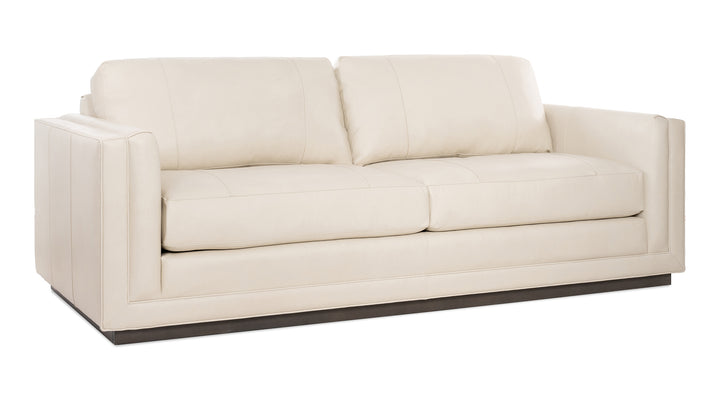 Smith Brothers SB220 Custom Leather Sofa