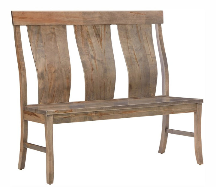Mavin Amish Custom Furniture Venice Backed Benches