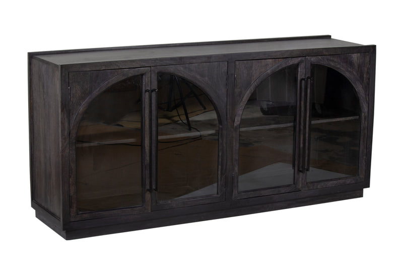 The Fox & Roe Hattie 72" 4 Door Sideboard (Two Finish Options)