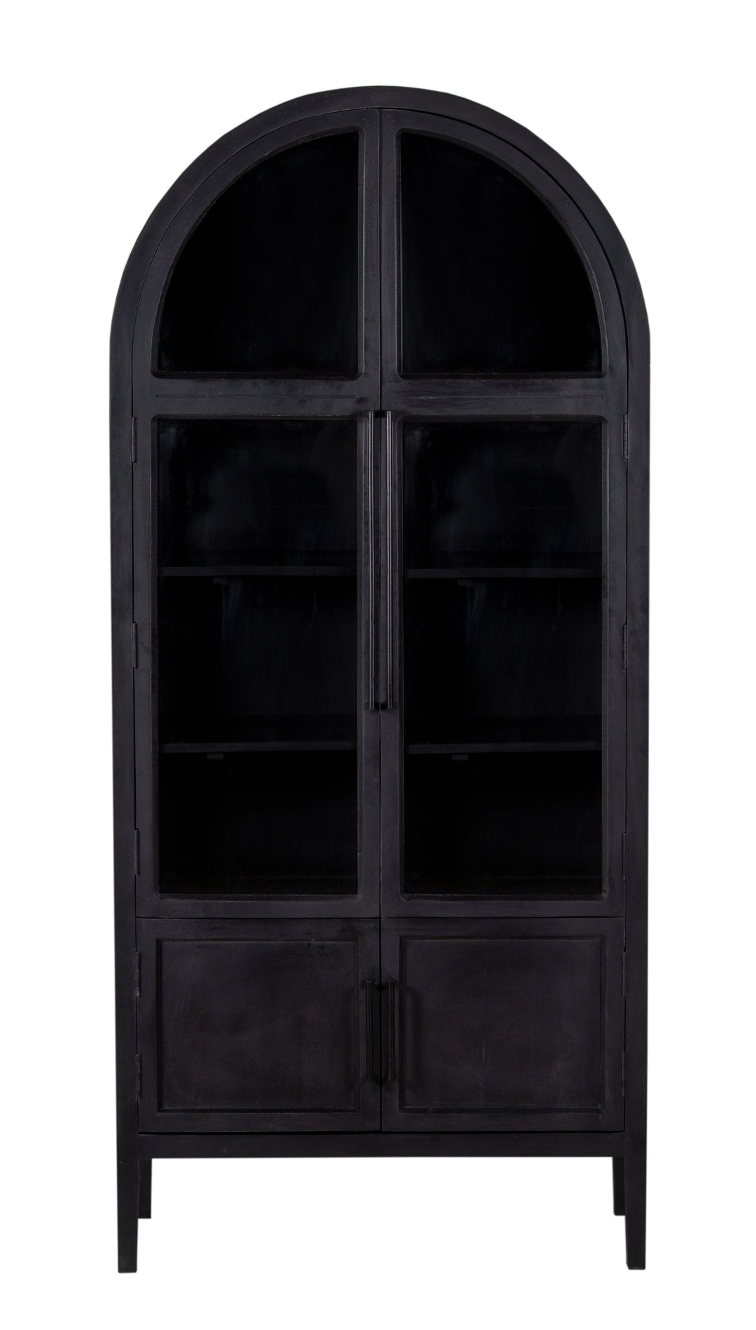 The Fox & Roe Hattie Glass 2 Door Cabinet (4 Finish Options)