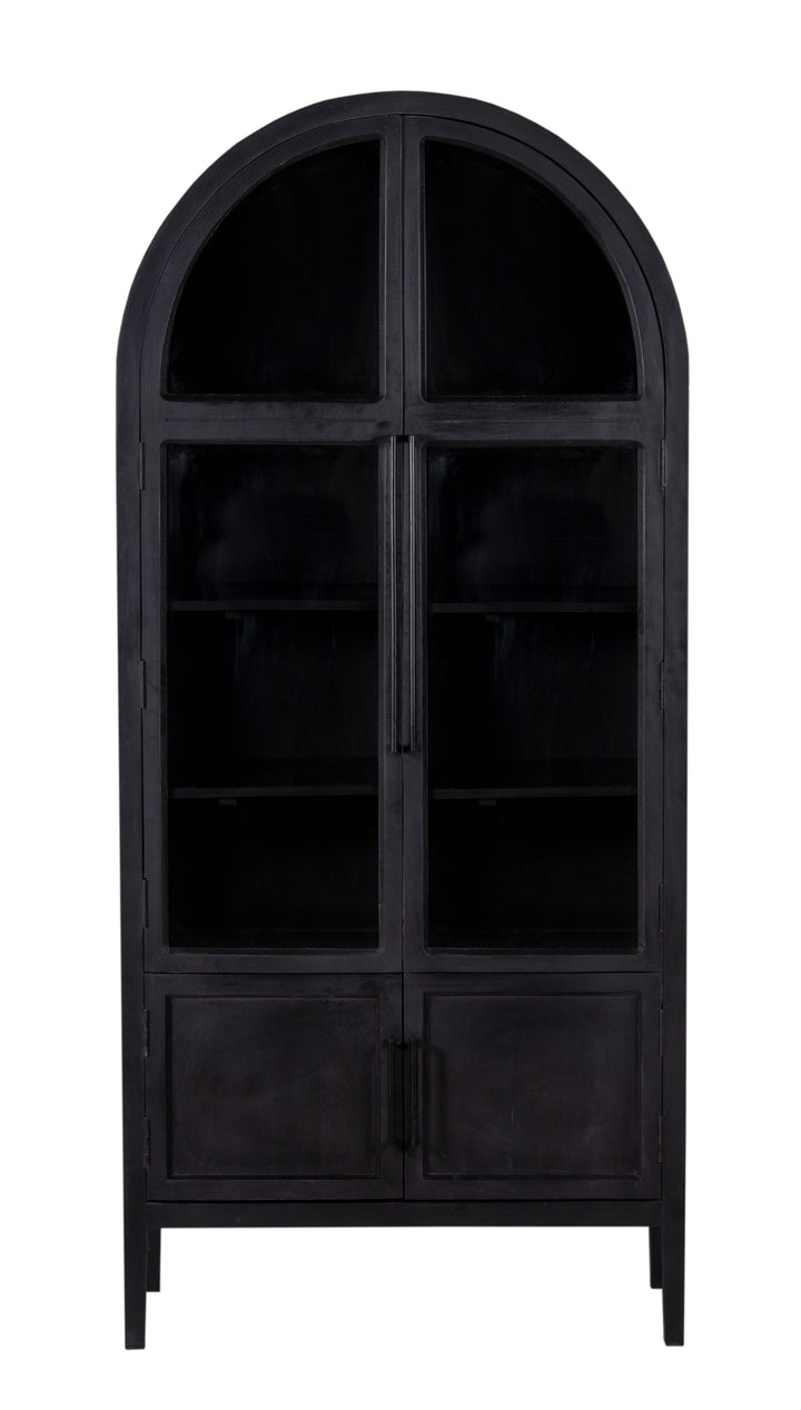 The Fox & Roe Hattie Glass 2 Door Cabinet (4 Finish Options)