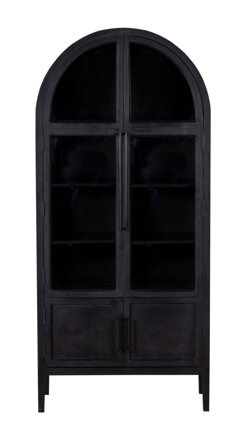 The Fox & Roe Hattie Glass 2 Door Cabinet (4 Finish Options)