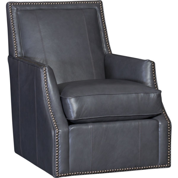 Mayo Furniture Collection Custom Leather Swivel Chair 2325L