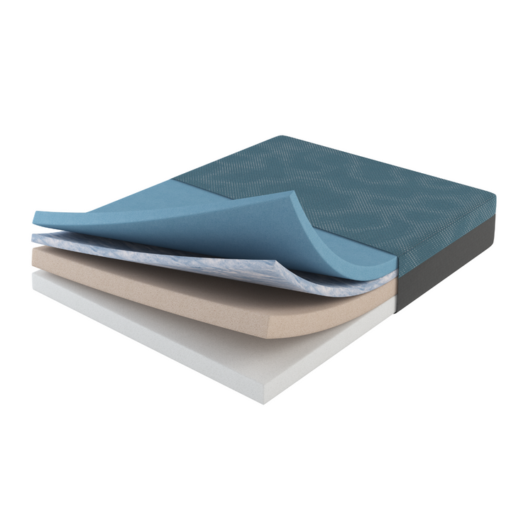Mayo Furniture 12” Memory Core Plush Mattress