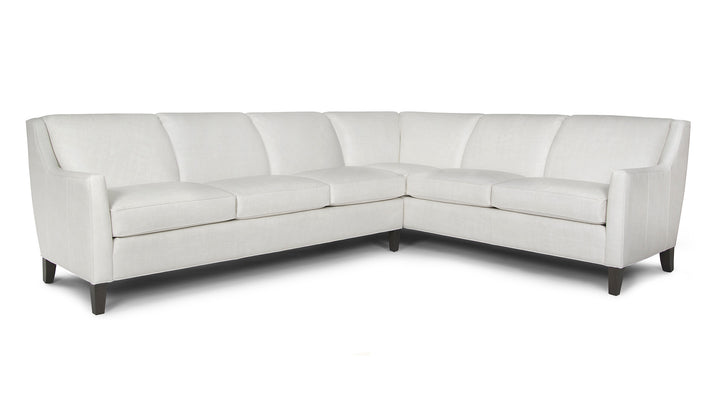 Smith Brothers SB248 Style Custom Leather Modular Sectional