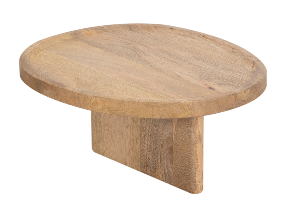 Beige Sadie Sofa Table with a complete view on a white background