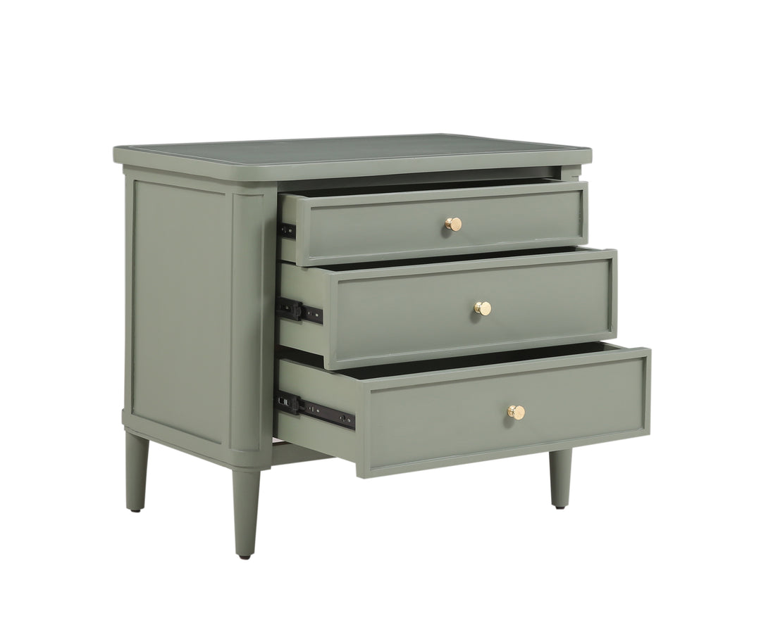 The Fox & Roe Henley Bedroom Collection Nightstand (Two Finish Options)
