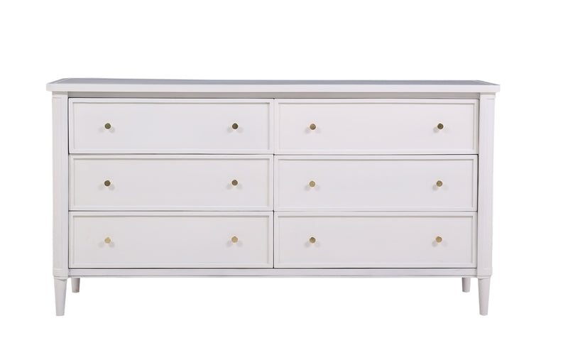 The Henley Bedroom Collection Six Drawer Dresser (Two Finishes)