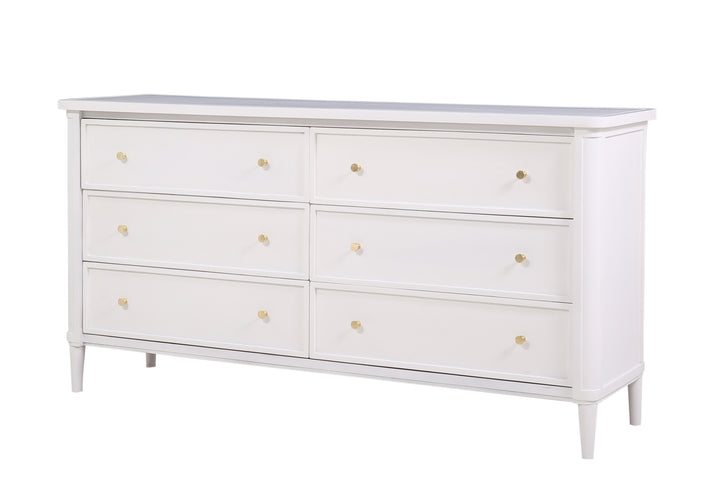 The Henley Bedroom Collection Six Drawer Dresser (Two Finishes)
