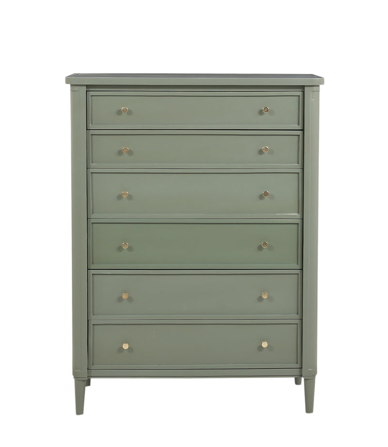 The Henley Bedroom Collection Six Drawer Chest (Two Finishes)