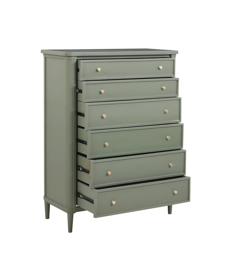 The Henley Bedroom Collection Six Drawer Chest (Two Finishes)
