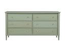The Henley Bedroom Collection Six Drawer Dresser (Two Finishes)