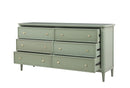 The Henley Bedroom Collection Six Drawer Dresser (Two Finishes)
