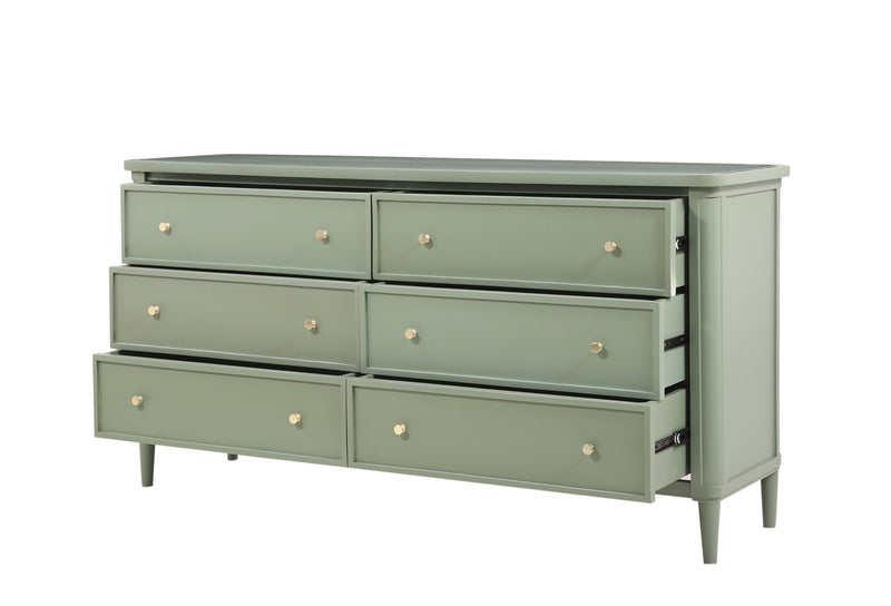 The Henley Bedroom Collection Six Drawer Dresser (Two Finishes)