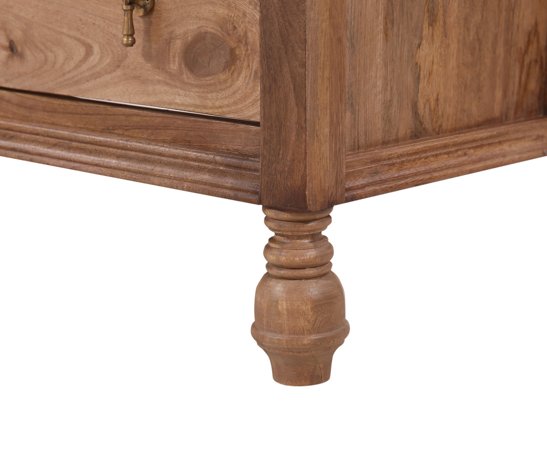 The Summerville 7-Drawer Dresser in Washed Walnut Finish