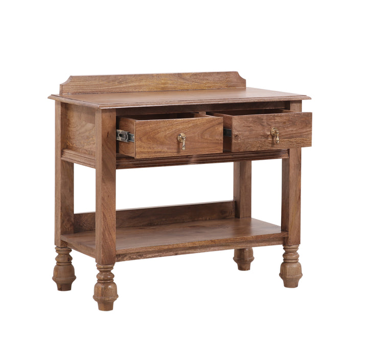 The Summerville Nightstand in Washed Walnut Finish