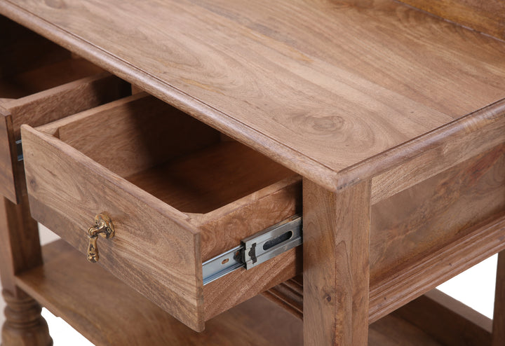 The Summerville Nightstand in Washed Walnut Finish