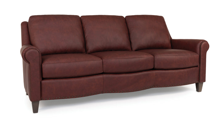 Smith Brothers SB268 Custom Leather Sofa