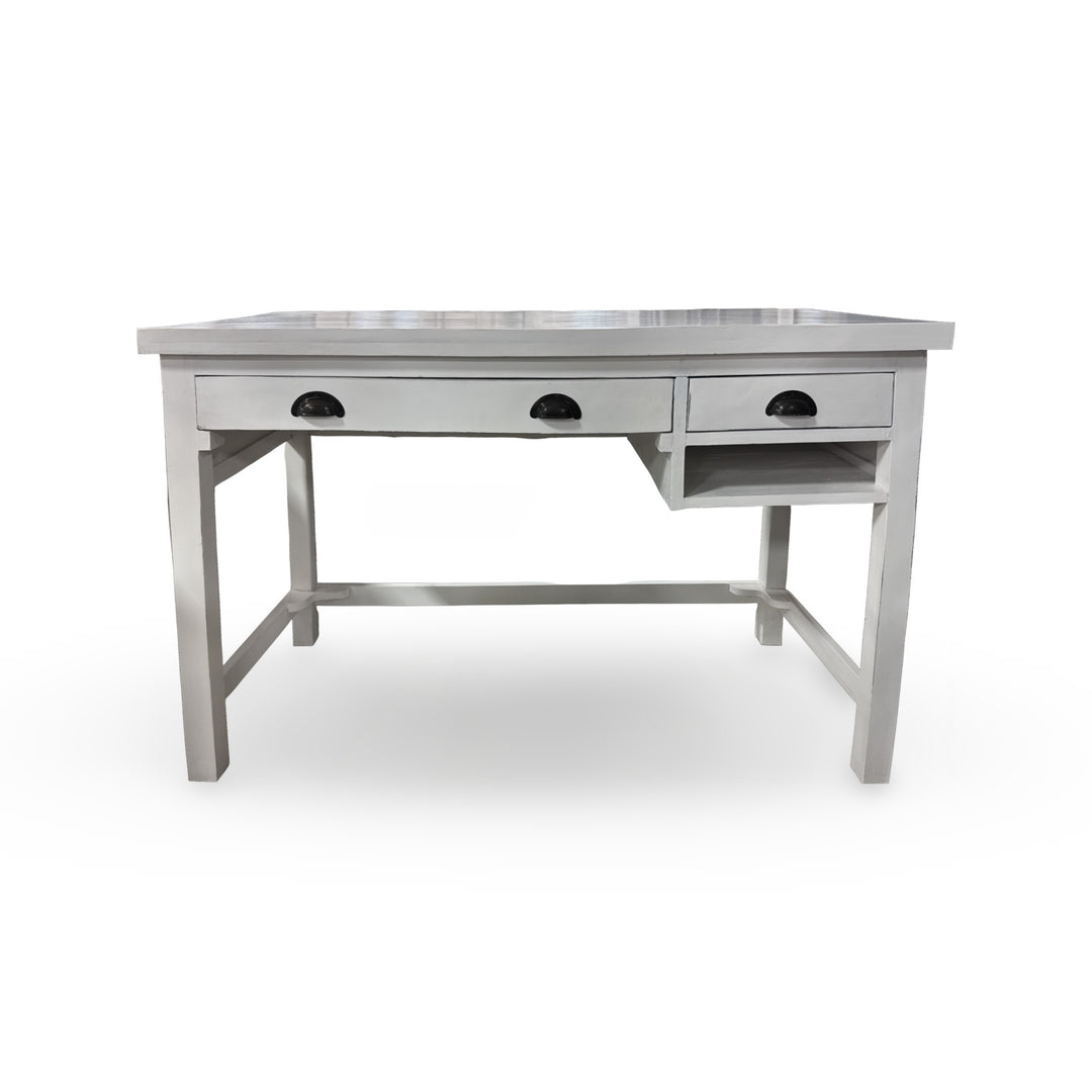 The Vivian 2 Drawer Writing Desk (2 Finish Options)