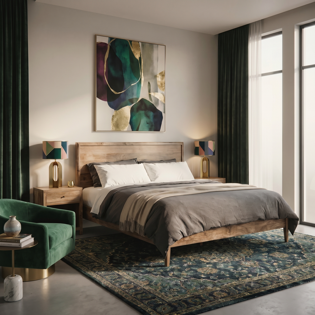Corwin Panel Bed