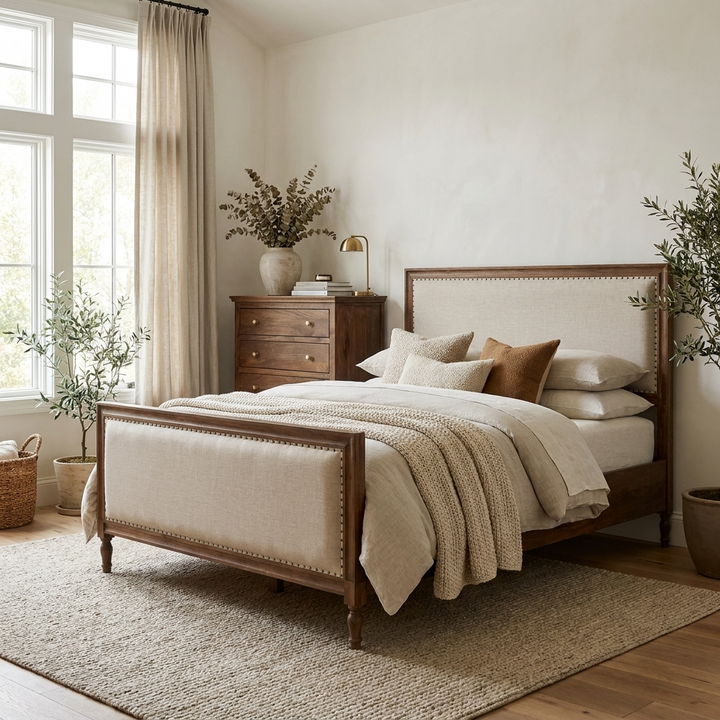 Maison Panel Bed
