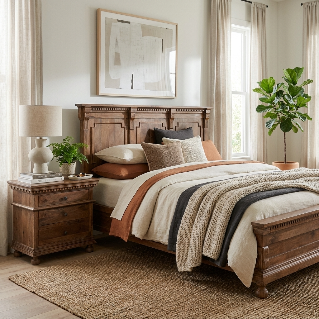 St. James Panel Bed