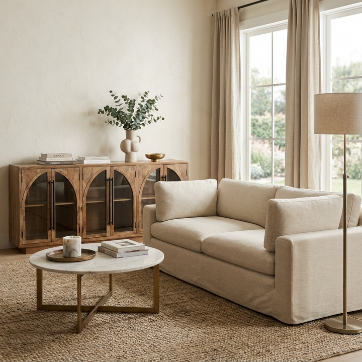 Hattie 6 Door Sideboard