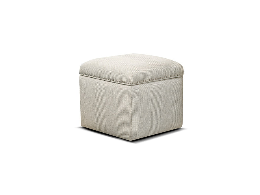 2F0081N Parson Storage Ottoman with Nails