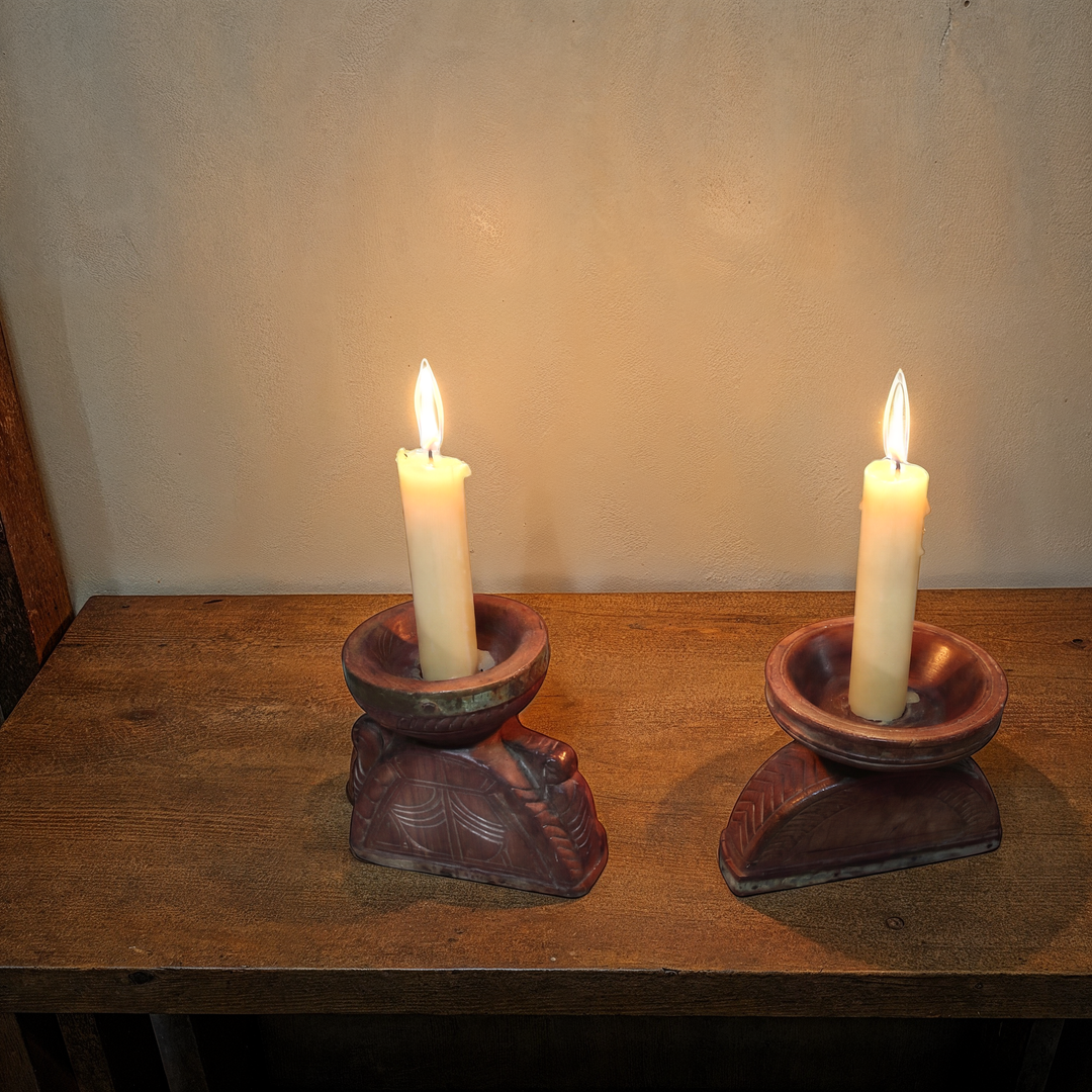Wooden Candle Stand