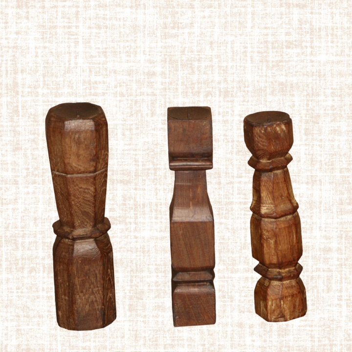Wooden Candle Stick