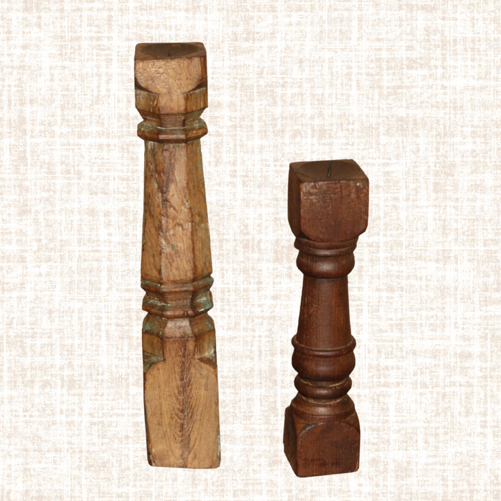 Wooden Candle Stick