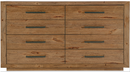 Hooker Furniture Big Sky Eight Drawer Dresser 6700-90002-80