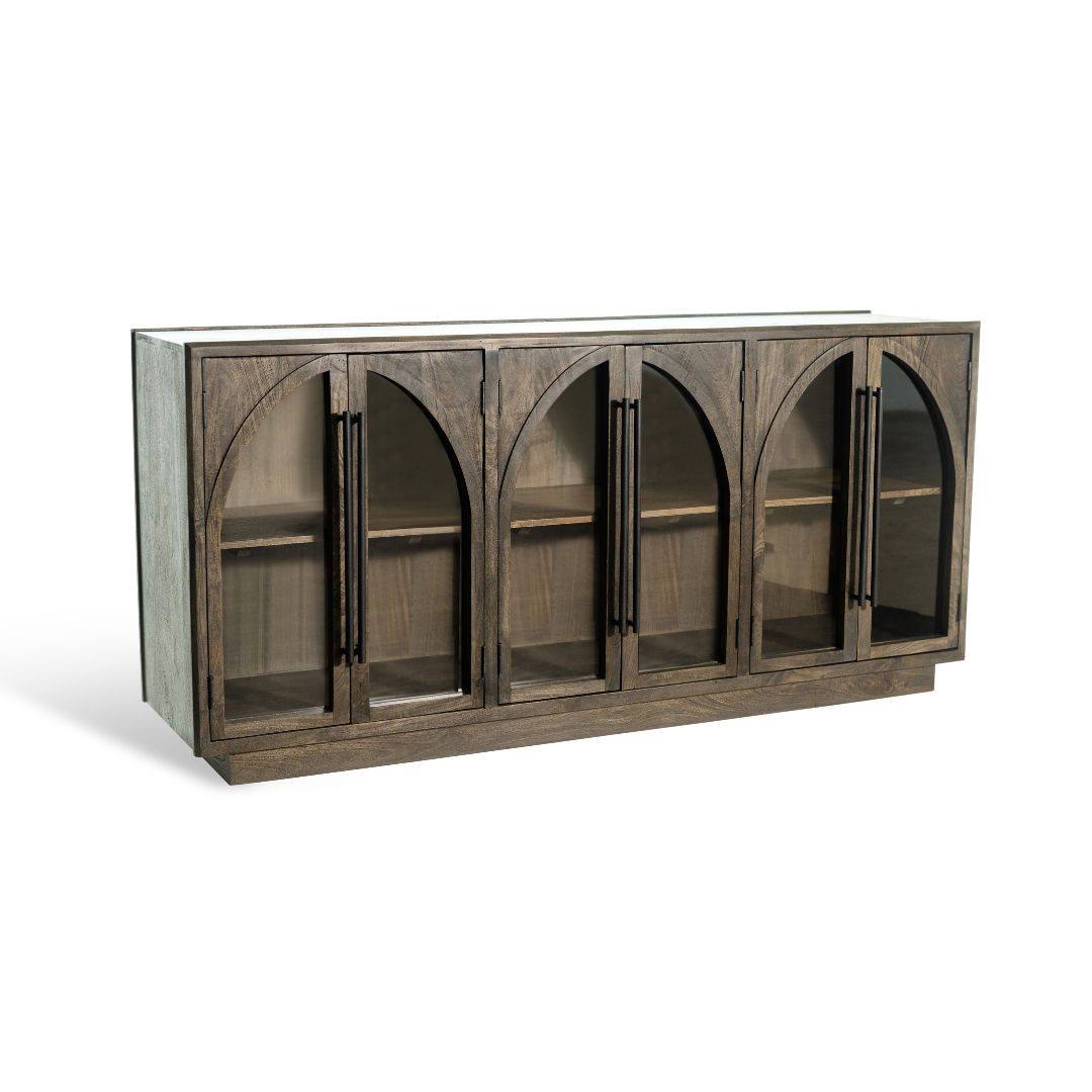 The Fox & Roe Hattie 6 Door Sideboard (2 Finish Options)