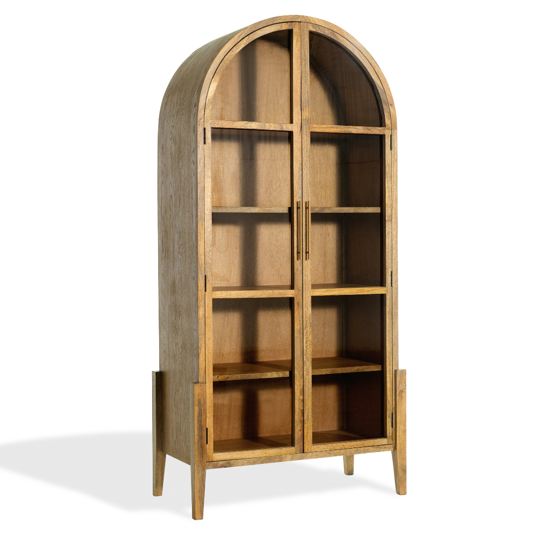 Tolle Display Cabinet with Drawer Storage
