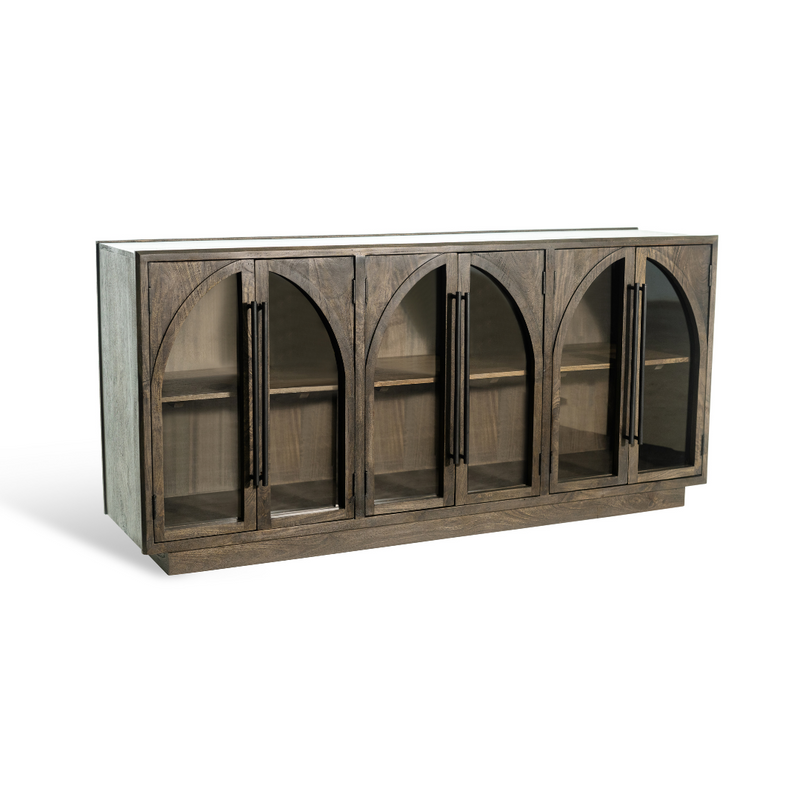 The Fox & Roe Hattie 6 Door Sideboard (2 Finish Options)