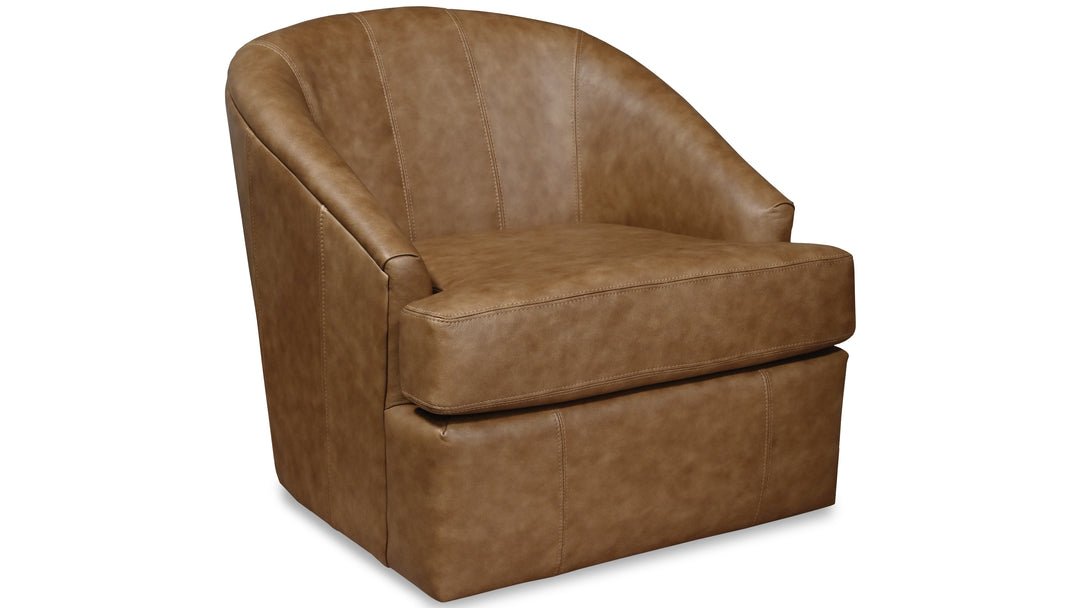 5J069AL Julien Leather Swivel Chair