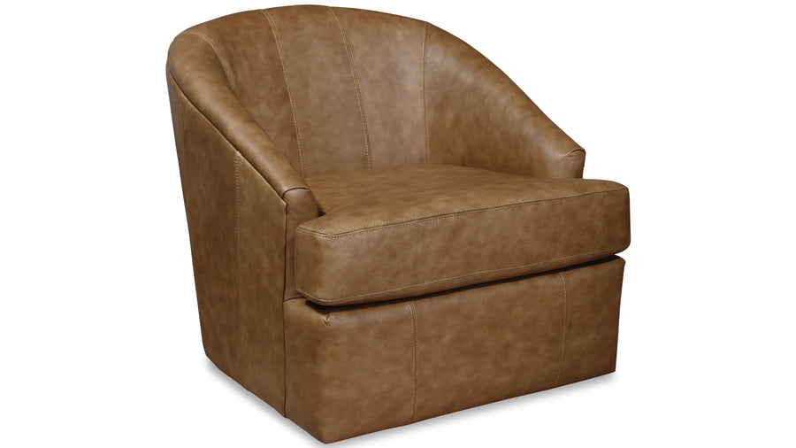 5J069AL Julien Leather Swivel Chair