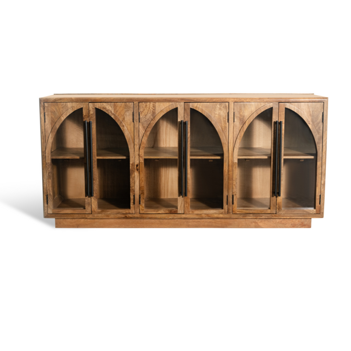 The Fox & Roe Hattie 6 Door Sideboard (2 Finish Options)