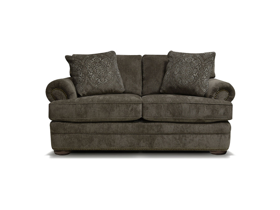 6M06N Knox Loveseat with Nails