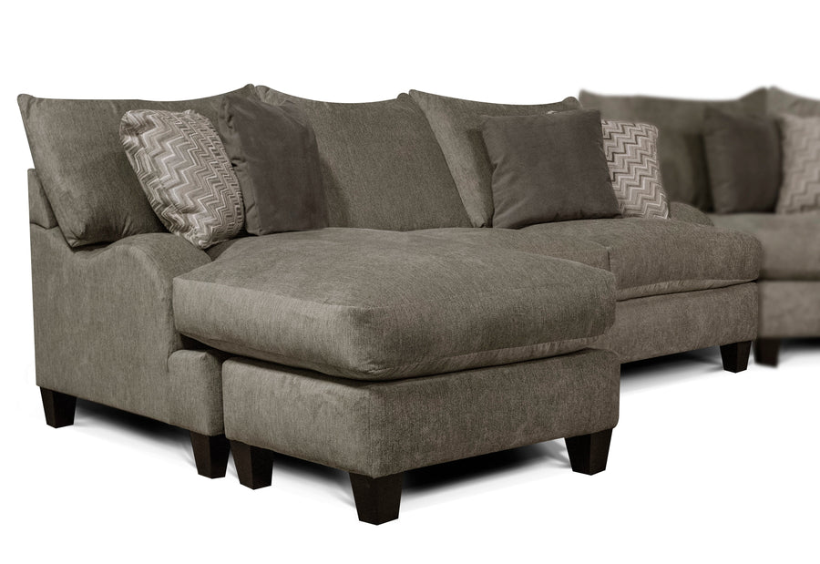 6N00-56 Catalina Sofa with Floating Ottoman Chaise