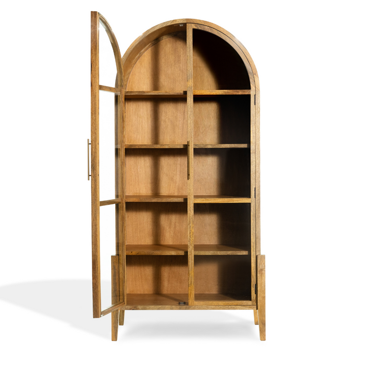 Tolle Display Cabinet with Drawer Storage