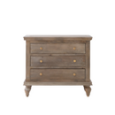 The Fox & Roe Maison Nightstand in Sandblast Salvage Grey Finish (2 Size Options)