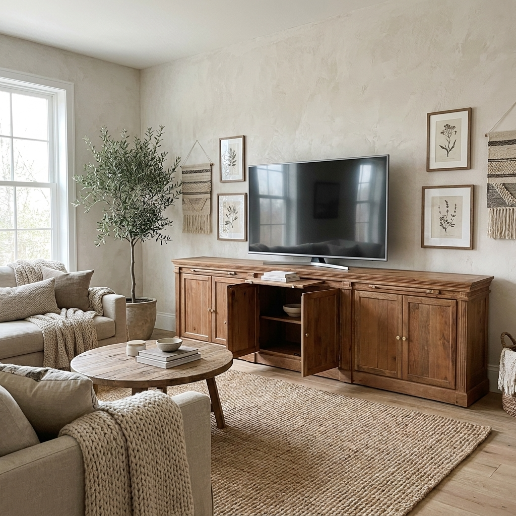 Athens Modular Media Console