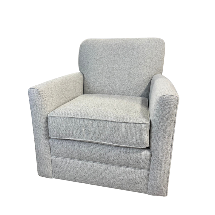 Becks Swivel Chair in Fabric