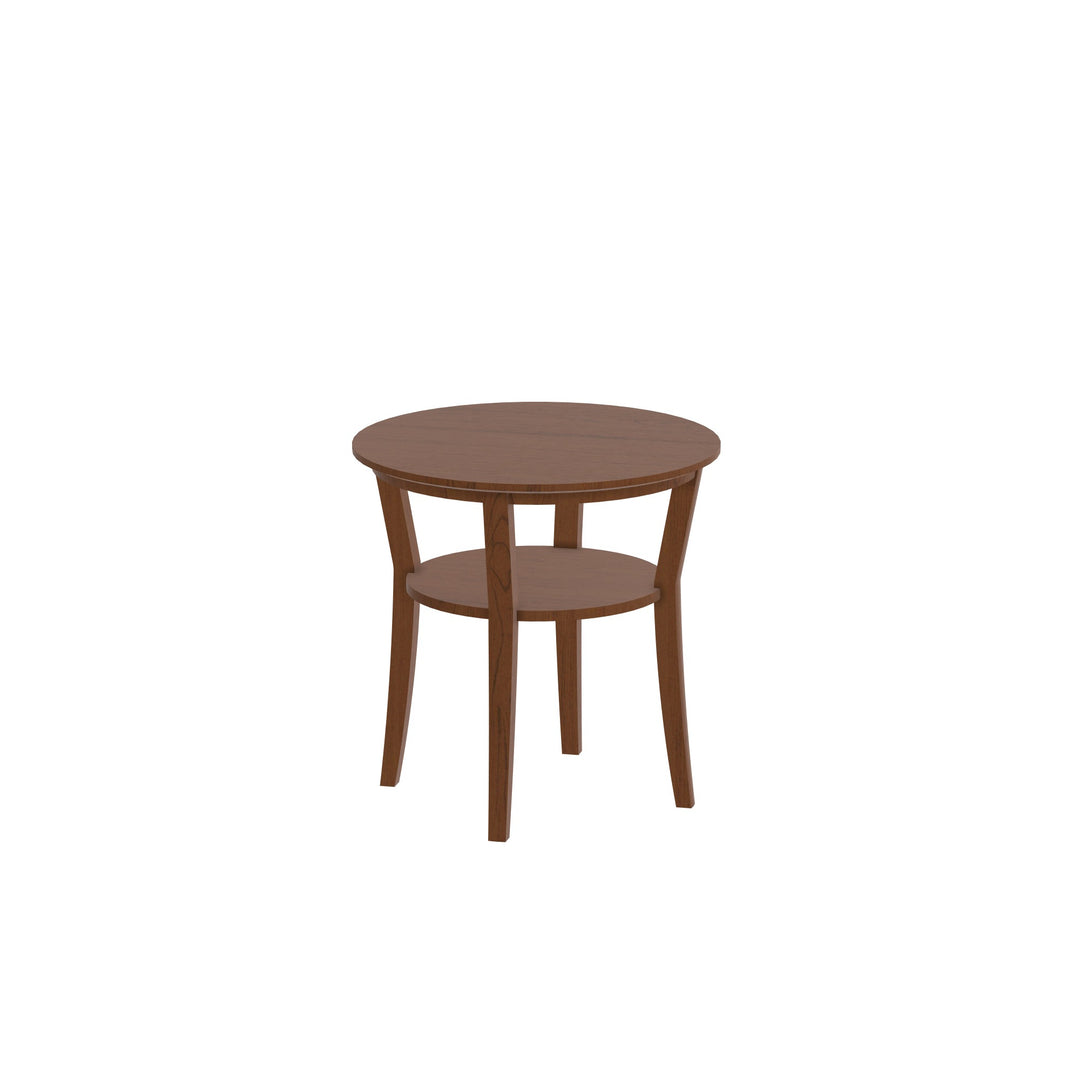 Gat Creek Custom Furniture Elana Round Lamp Table