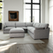 Fox and Roe Nathan Sectional in Nomad Slate