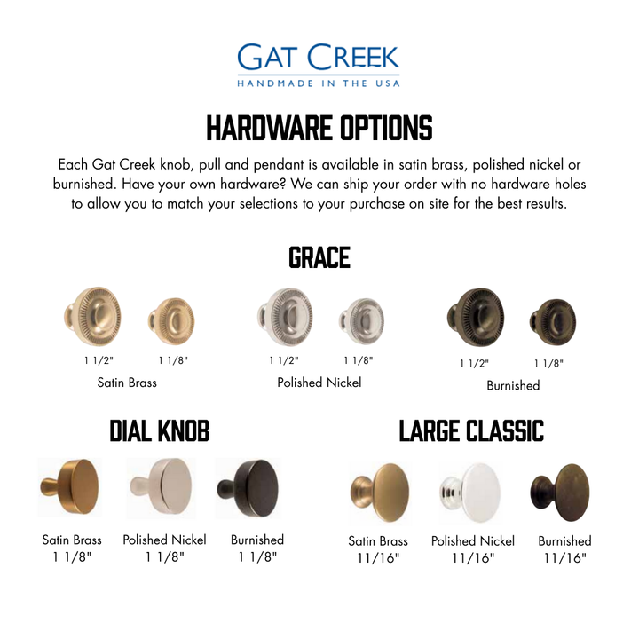 Gat Creek Custom Furniture Oxford 60X24 Desk W/Handed Drawer